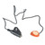 Piezoelectric Pickup with Heart Shape Pick Contact Microphone Transducer for Guitar Violin Ukulele Mandolin