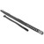 Guitar Strap for Electric Bass Adjustable Leather Soft Pad with Connection Belt GS‑07Black