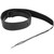 Guitar Strap for Electric Bass Adjustable Leather Soft Pad with Connection Belt GS‑07Black