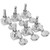 6 Sets Guitar Tuning Peg Closed String Tuner Key Machine Head Set Kit for Fender Electric Guitar