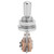Toggle Switches 3 Way Pickup Selector for LP Electric Guitar Instrument Accessory (Silver)