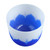 Music Singing Bowl Set Quartz Crystal Frosted Sound Healing Bowl with Rubber Hammer and Ring 7in A Note