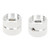 2PCS Guitar Panel Knobs with Hex Wrench Metal Knob Replacement Electric Guitar Accessories
