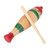 Wooden Colorful Fish Shaped Guiro Musical Percussion Instrument Children Kids Toy