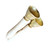 2Pcs Musical Hand Bell Interaction Early Education Safe Rugged Wooden Hand Bell for Boys Girls