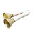 2Pcs Musical Hand Bell Interaction Early Education Safe Rugged Wooden Hand Bell for Boys Girls