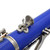 Muslady Clarinet ABS 17 Key bB  Flat Soprano Binocular Clarinet with Cleaning Cloth Gloves 10 Reeds Screwdriver Reed Case Woodwind Instrument