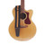Guitar Strap Elastic Cotton Microfiber Leather Straps Acoustic Guitar Accessories for Bass Electric Guitars Adjustable Length Maximum Stretching Length 87 Inch