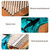 17 Keys Beech Wooden Thumb Finger Piano Mini  Portable Musical Instrument