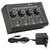 Headphone Amplifier Splitter 4 Channel Stereo Output RCA Input Mini Switcher  220VAC