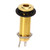 Guitar Threaded Jack Replacement Brass Straight Output Endpin for Electric Guitar Bass Gold