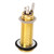 Guitar Threaded Jack Replacement Brass Straight Output Endpin for Electric Guitar Bass Gold
