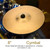 IRIN Durable Brass 8in Cymbal Musical Instrument Accessory for Drum Set