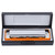 Blues Harmonica 10‑Hole Mouthorgan Eb Key ABS Resin Comb Beginner Gifts Professional(Orange )
