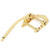 Tailpiece Vibrato Bridge for for SG/Tele/LP Flat Top Electric Guitar Tremolo SystemGold