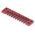 Aluminum Alloy Comb Harmonica Part for Hohner Marine Band Crossover / Deluxe (Red)