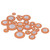25Pcs Saxophone Pads Brown Sheepskin Sound Hole Resonator Gasket Wind Instrument Parts