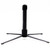 Western Concert Flute Tripod Holder Stand with 4 Metal Legs Detachable Portable Foldable