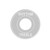 Aluminum Toggle Switch Plate Rhythm Treble Washer Ring for LP EPI Electric Guitar (Silver)