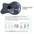 ammoon PockRock Portable Guitar Multi-effects Processor Effect Pedal 15 Effect Types 40 Drum Rhythms Tuning Function   with Power Adapter