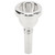 Trombone Mouthpiece Alto Mouth Piece Copper Instrument Accessory Replacement PartSilver