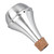 Trumpet Mute Silencer Aluminum Alloy Practice Musical Instrument Part Accessory Cork Edge Protection