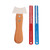 Fretboard Repair Tool Set Serrated Knife 0.8in 0.125in Fret Gauge Luthier Fingerboard Repair Tool for Bass Banjo Ukulele