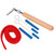 6Pcs Piano Tuner Kit Tuning Professional Musical Silent Hammer DIY Set Tool Repair