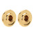 Round Electric Bass String Retainer Friction Reducing Robust Decorative Electric Bass String Tree Gold