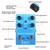 IRIN Overdrive Guitar Effect Pedal 2 Toggle Mode Switch Tone/Gain/Volume/Boost Controls for Electric Guitar - MAXIMUM