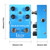 IRIN Overdrive Guitar Effect Pedal 2 Toggle Mode Switch Tone/Gain/Volume/Boost Controls for Electric Guitar - MAXIMUM