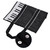 Waterproof Handbag Music Tote Shoulder Grocery Shopping Bag 5mm Cotton Padding with Piano Key Pattern