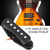1 PC Single Coil Sound Pickup Electric Guitar Replacement Part(Black)