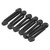 12Pcs Ebony Peg 8.7cm Wooden Tuning Replacement Accessories with Fisheye for Oud Violin Fiddle