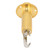 6.35mm Electric Guitar Mono Endpin Output Jack Brass Alloy High Sensitivity EQ Equalizer Output Socket Connection Port Gold