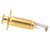 6.35mm Electric Guitar Mono Endpin Output Jack Brass Alloy High Sensitivity EQ Equalizer Output Socket Connection Port Gold