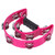 Musical Tambourine Half Moon Double Row Jingles Handheld Percussion Drum for KTV Party