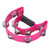 Musical Tambourine Half Moon Double Row Jingles Handheld Percussion Drum for KTV Party