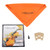 Violin 4 in 1 Set of Strings/Rubber Mute/Maple 4/4 Bridge/Cleaning Cloth Accessories Parts Replace Tool