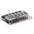 Electric Guitar Bridge 6 String 78mm Top Load Zinc Alloy Tailpiece Instrument Accessory Silver