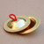 2Pcs Finger Cymbals Copper Easy Grip Finger Bell Instruement for Dance Party Holiday