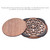 Guitar Wooden Soundhole Sound Hole Cover Block Feedback Buffer Mahogany Wood for EQ Acoustic Folk Guitars
