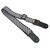 Guitar Strap Black and White Plaid Adjustable Strap with Picks Pocket for Electric Wooden Guitar Bass
