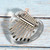 Thumb Piano 8 Keys Mini Portable Acrylic Material Decoration Gift Musical Instrument(Heart shaped Crystal )