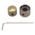 Guitar Knob Precise Smoothly Volume Adjustment Universal Bronze Potentiometer Knob for DIY