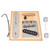 Guitar Pickup Set Brass Black Chrome Bridge Control Plate Musical Instrument AccessoriesBlack Chrome