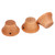 3 Pcs Electric Guitar Knob Eco Friendly Wood Guitar Volume Control Knob Replacement Maple