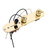 Prewired Guitar Control Plate Precise Design Electric Guitar Control Circuit Board for Replacement Gold