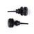 2pcs Guitar Strap Locks Metal Security Quick Release Strap Buttons Retainer Black for Acoustic Electric Guitars Bass