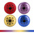 5.5inch Mini 8 Tone Steel Tongue Drum C Key Percussion Instrument Hand Pan Drum with Drum Mallets Carry Bag